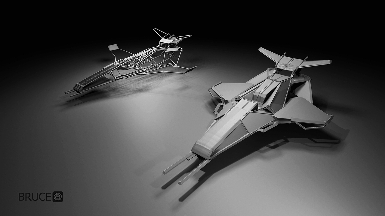 Blender 2d bruce zcool