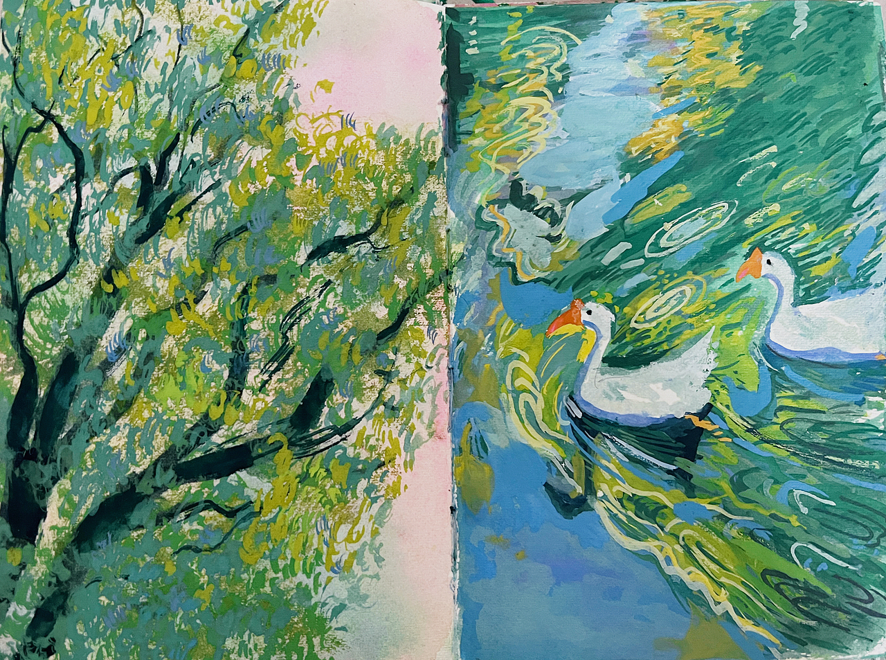 关于树的一些随笔（图ZMzY3MzkzODA0） - 绘画 - 站酷设计师背着梦想的大力士原创素材 - 站酷ZCOOL