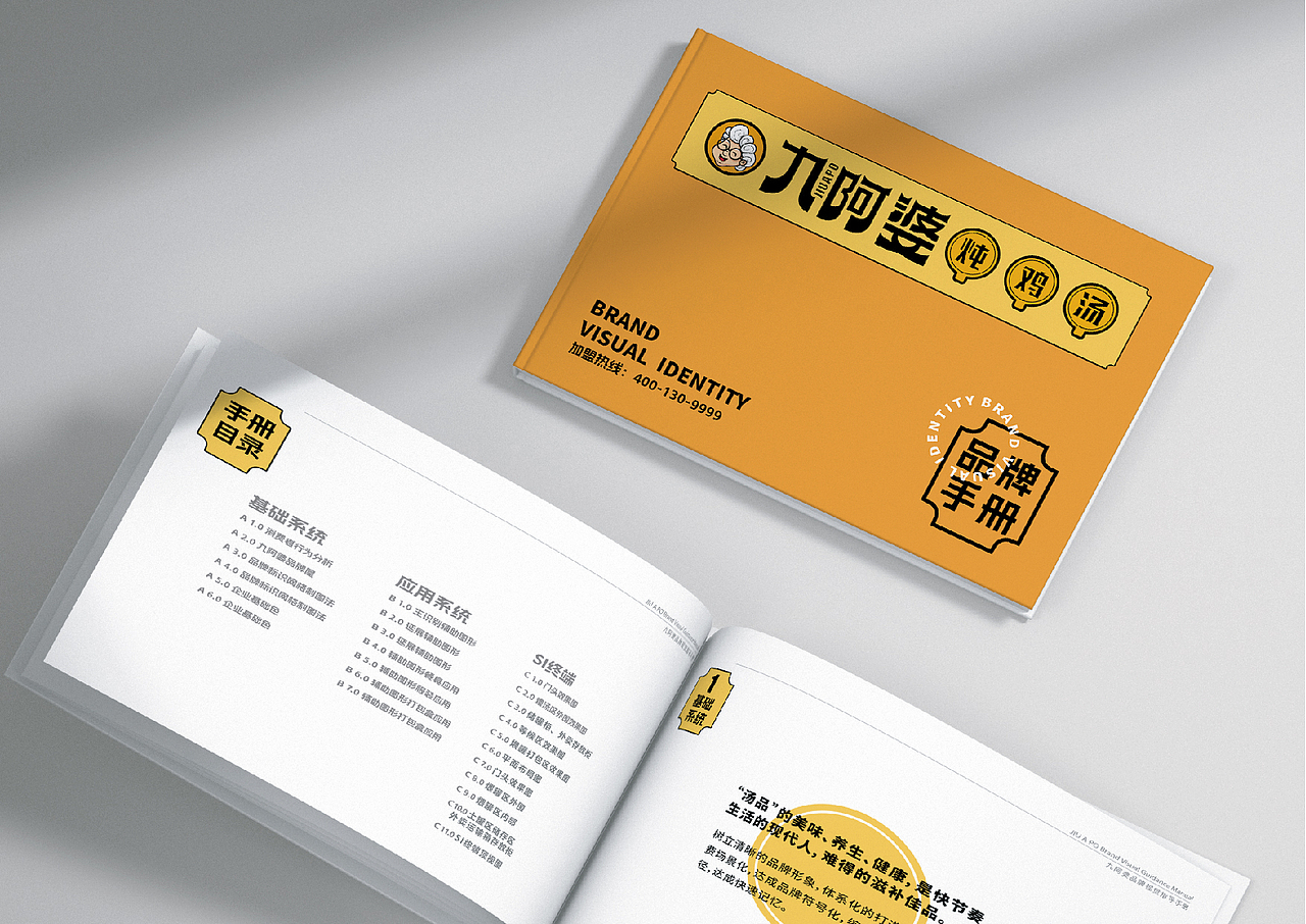 九阿婆汤类品牌设计