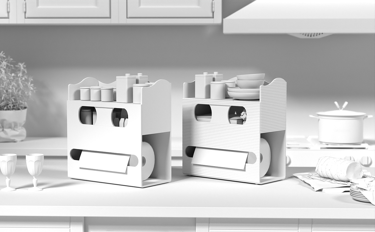 一款亚马逊收纳盒建模渲染（图ZMzQ4ODY2MTc2） - 产品 - 站酷设计师天语设计原创素材 - 站酷ZCOOL