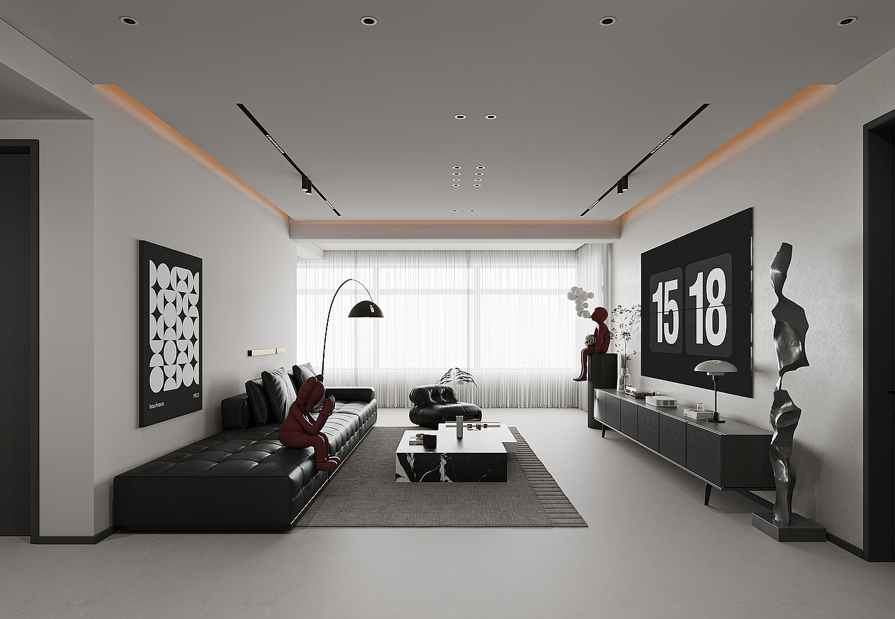 玖玺台133平（图ZMzY4NzAyNjAw） - 家装设计 - 站酷设计师YSELF原创素材 - 站酷ZCOOL