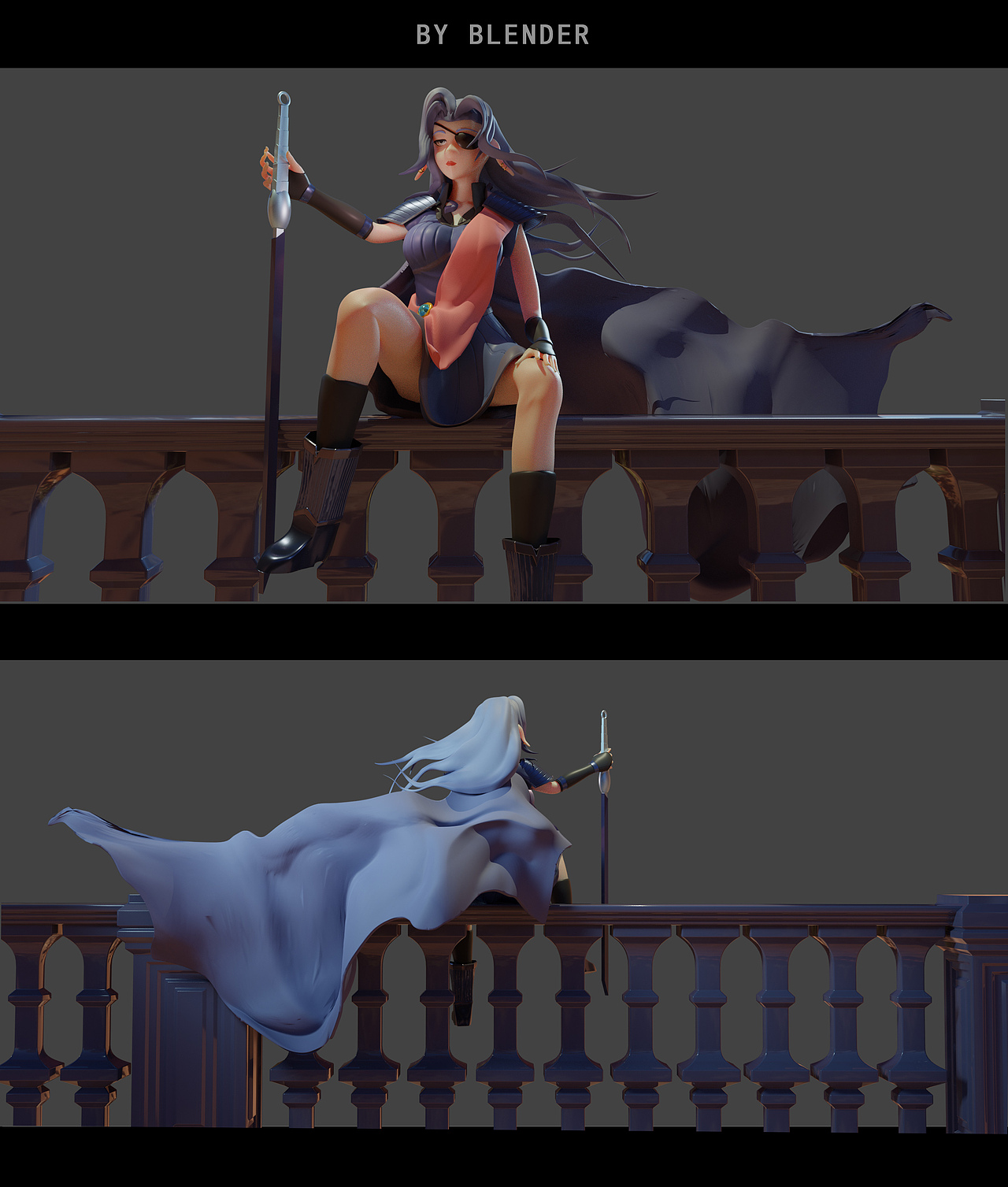 魁拔远浪舰长同人练习（图ZMzI4MjUzMjI0） - 人物/生物 - 站酷设计师芝色怪兽原创素材 - 站酷ZCOOL