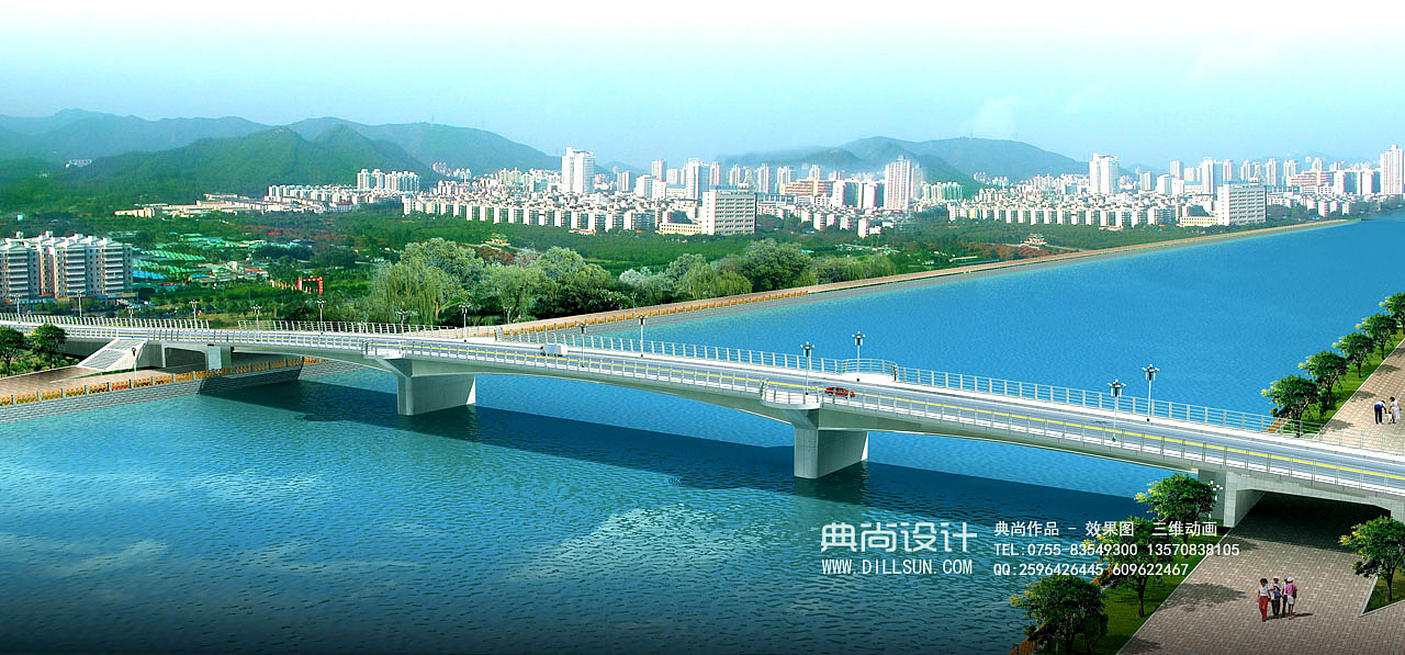 桥梁设计效果图 12