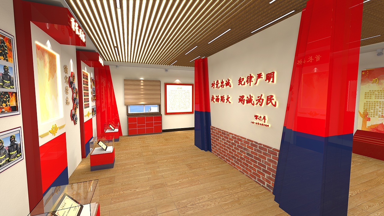 消防荣誉室（图ZMzEzNjg3NzA0） - 建筑/空间 - 站酷设计师李PAPA原创素材 - 站酷ZCOOL