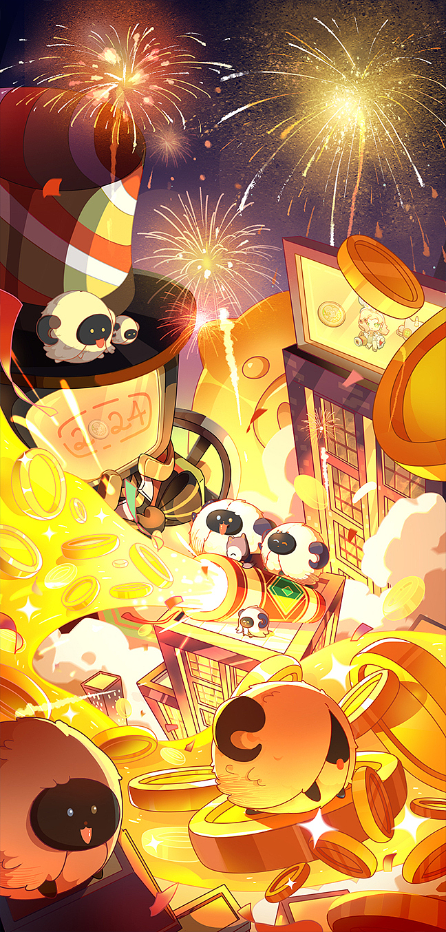 《代号：梦游》x 红白菜玉米汤 节日海报分享（图ZMzY1NzI1MjY4） - 商业插画 - 站酷设计师红白菜玉米汤原创素材 - 站酷ZCOOL