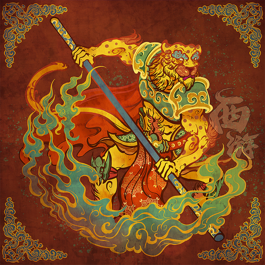西游降魔 产品项目图（续）（图ZMzA0MDc5MjQ4） - 商业插画 - 站酷设计师椿树工作室原创素材 - 站酷ZCOOL