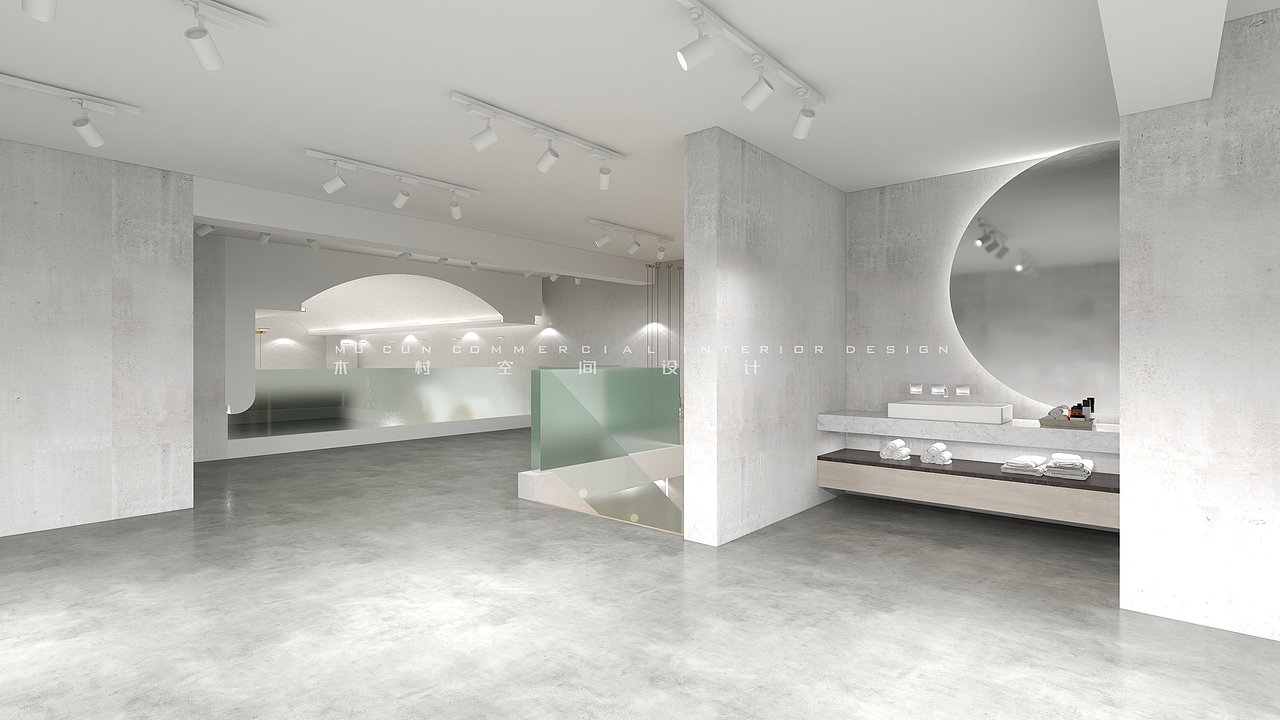 『广西』60m² 美甲美睫店℃ 韩式简奢风