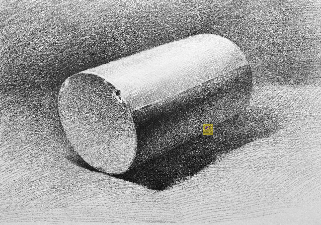素描几何体圆柱体绘画（图ZMzcwMTMxMzY0） - 绘画 - 站酷设计师星亮绘画art原创素材 - 站酷ZCOOL