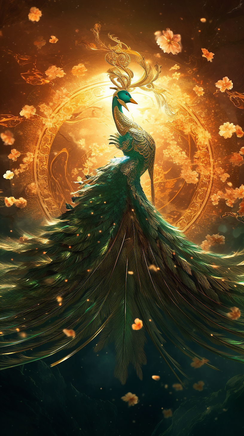 中国古代神兽系列-凤凰（图ZMzQ0ODM1Mzgw） - 创作习作 - 站酷设计师艺舟1014原创素材 - 站酷ZCOOL