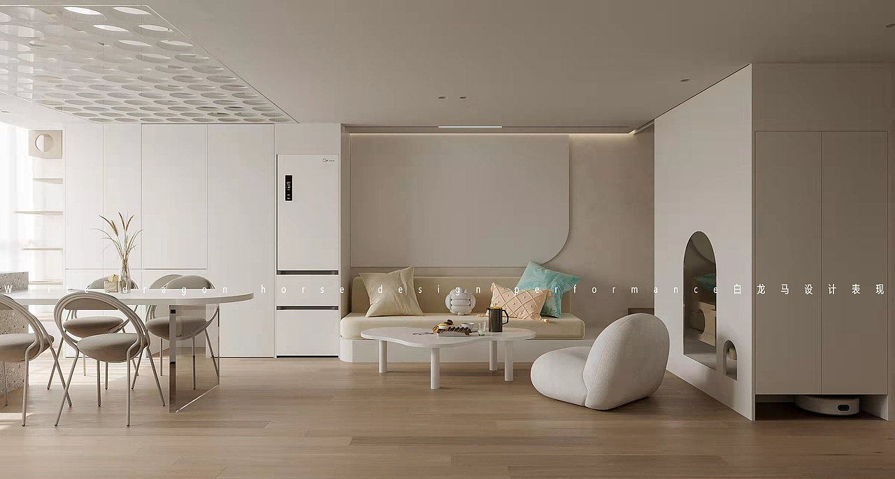 奶油——白龙马效果图