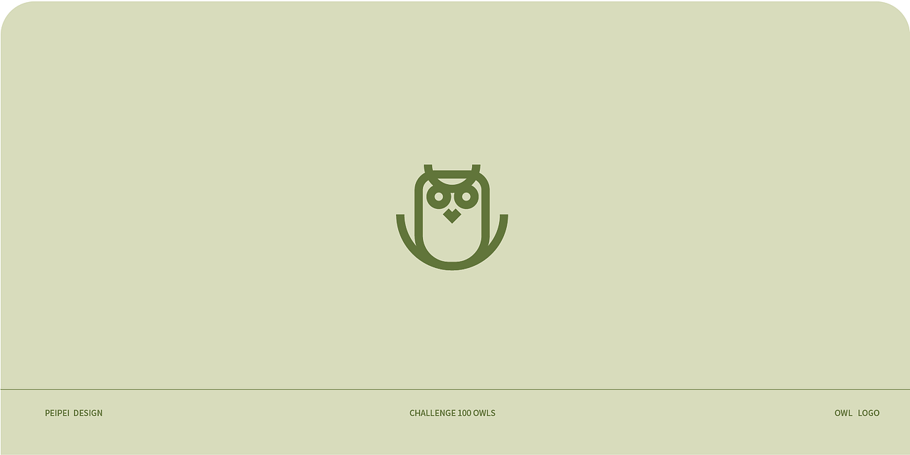 LOGO设计 — 挑战100只猫头鹰图标(中)