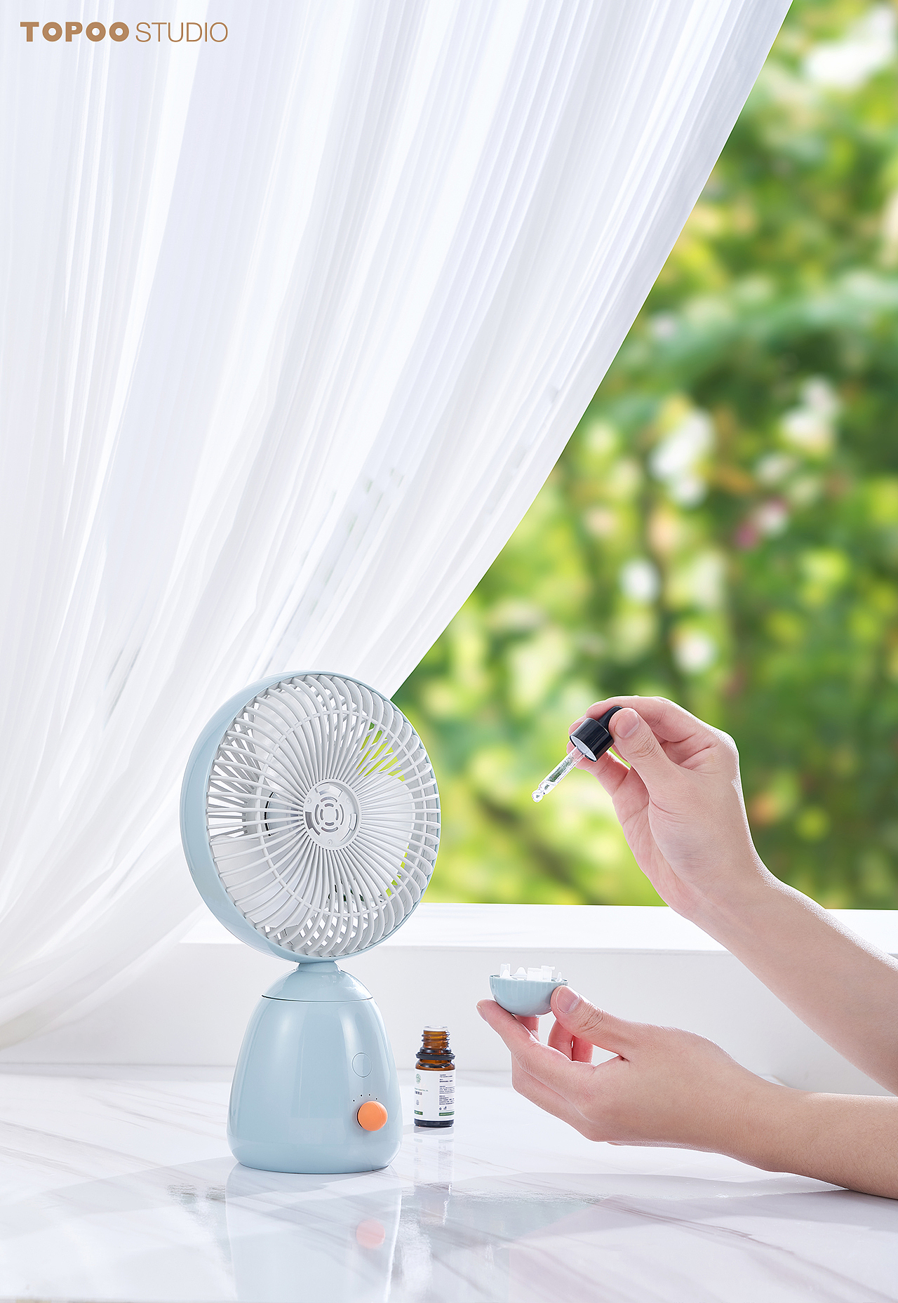 静物摄影 | 胖墩墩风扇