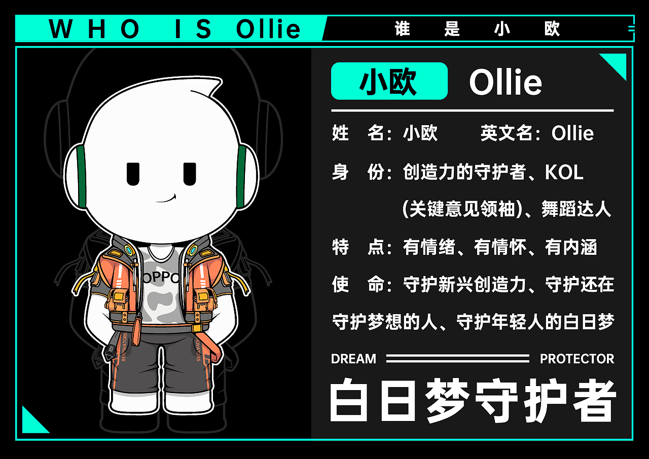 oppo 丨 2022 白日梦守护者 ip形象设计