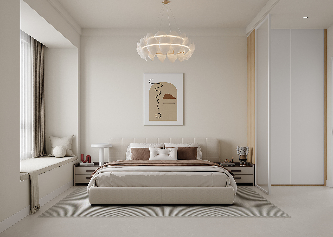 私宅 | 奶油原木风:目光所及皆是温柔!