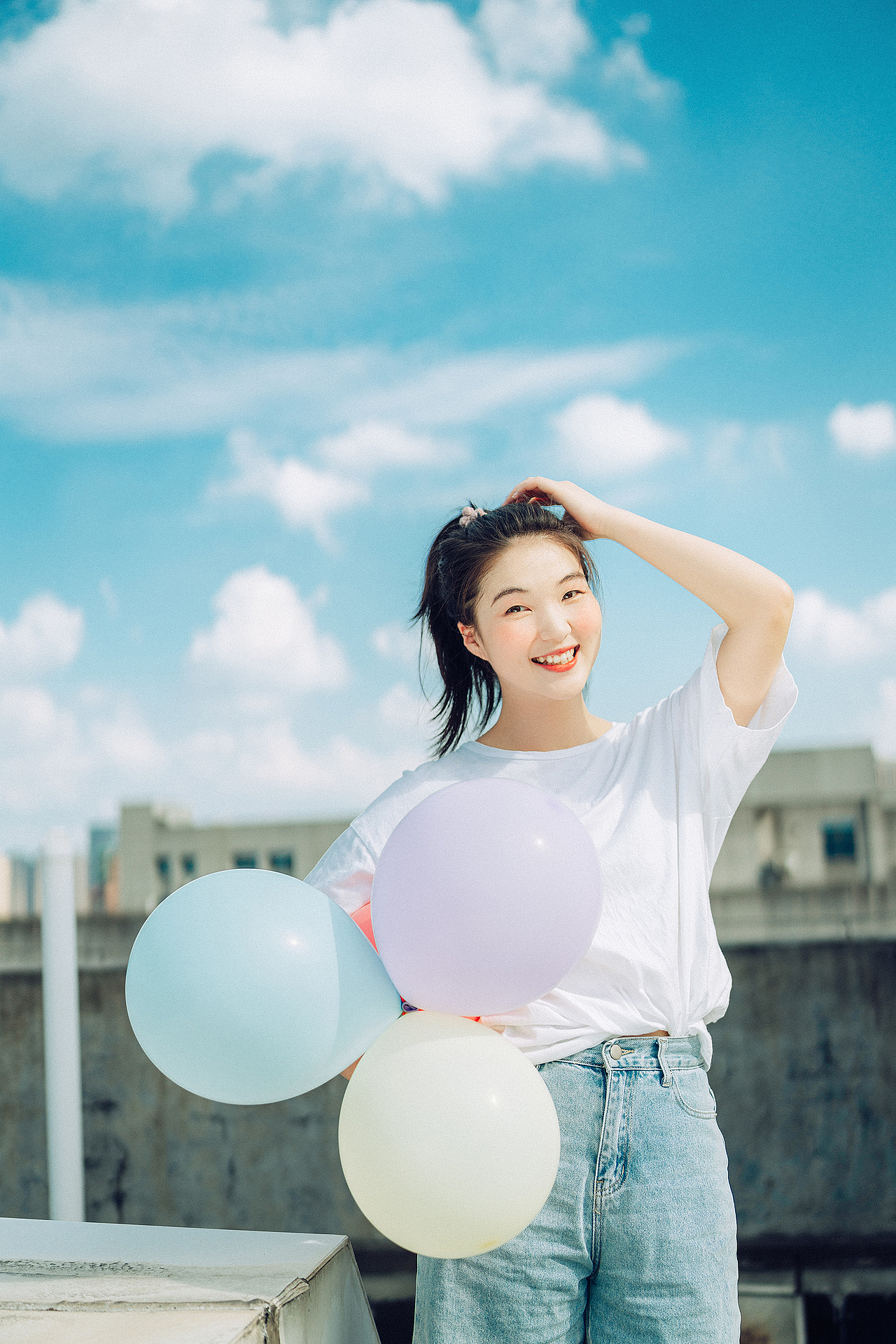 公司天台的小确幸~ 愿所有的美好都会不期而遇