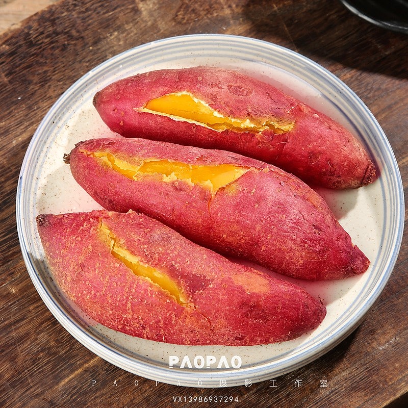 黄心板栗薯 | 美食图片素材