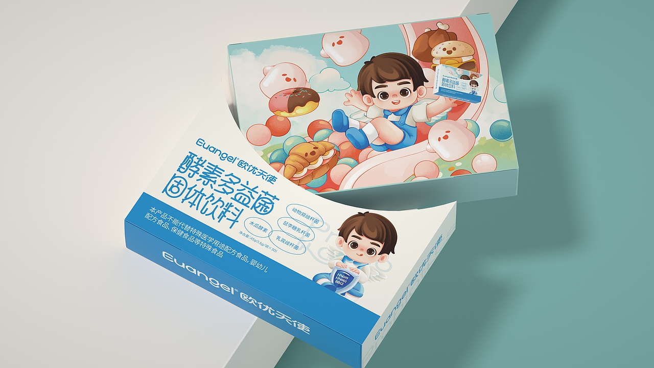 尚智×欧优｜系列维生素固体饮料包装｜食品包装设计（图ZMzQ1ODkzNzQ4） - 包装 - 站酷设计师尚智食品包装设计原创素材 - 站酷ZCOOL