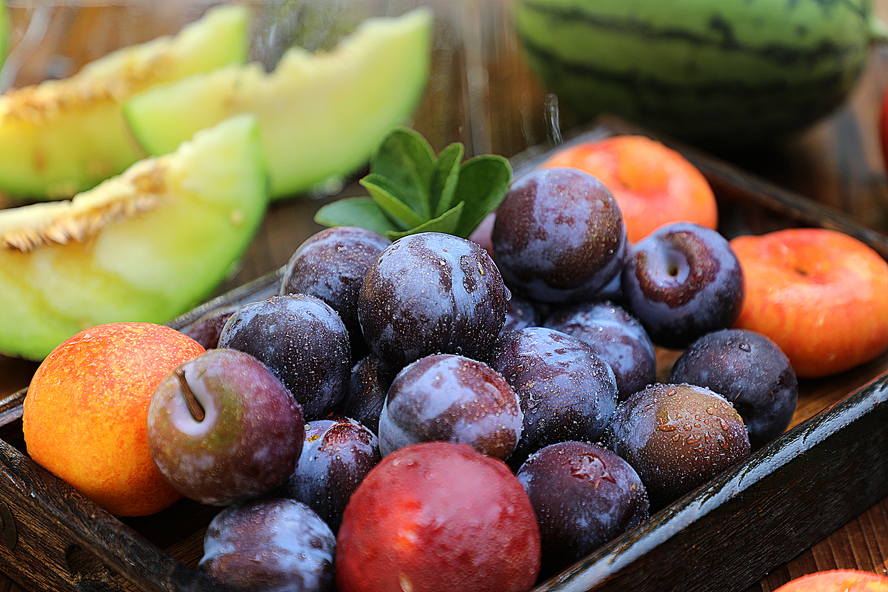 重庆万州寄来的粉黛脆李,模样和口感真不赖