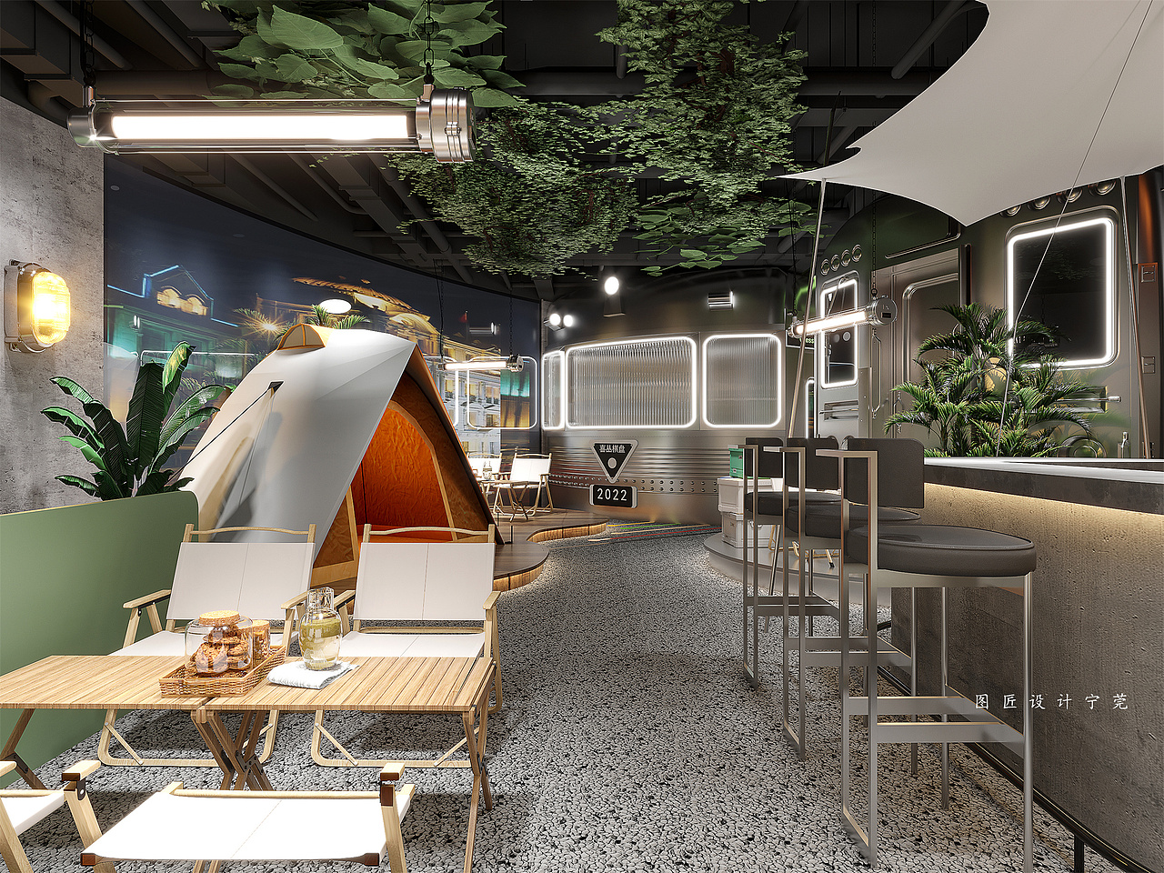 棋牌室设计，方寸之地尽享欢乐，休息与娱乐的双重体验（图ZMzM4OTE5MDY4） - 家装设计 - 站酷设计师宁莞设计原创素材 - 站酷ZCOOL