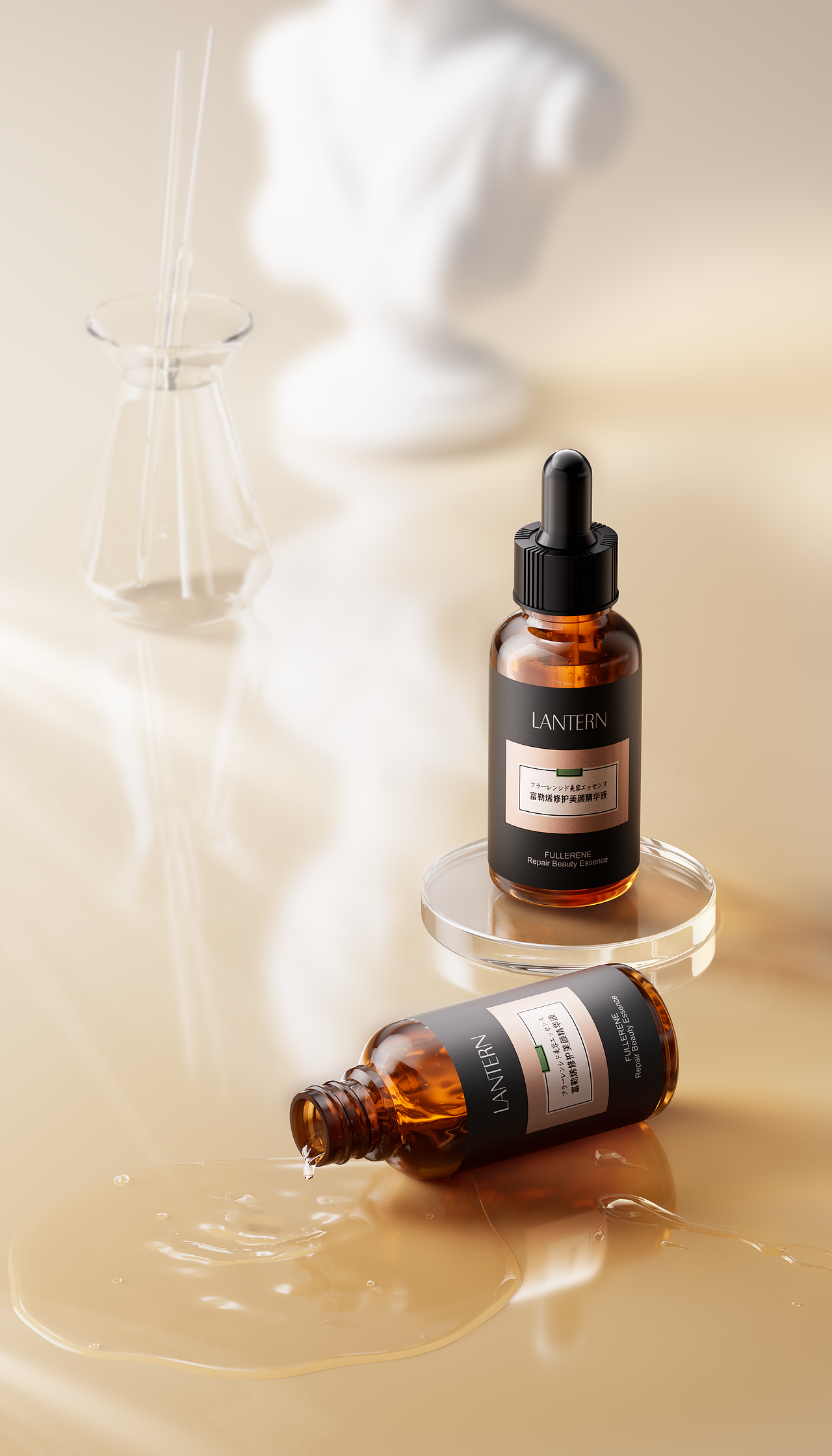 2024年美妆电商原创建模渲染