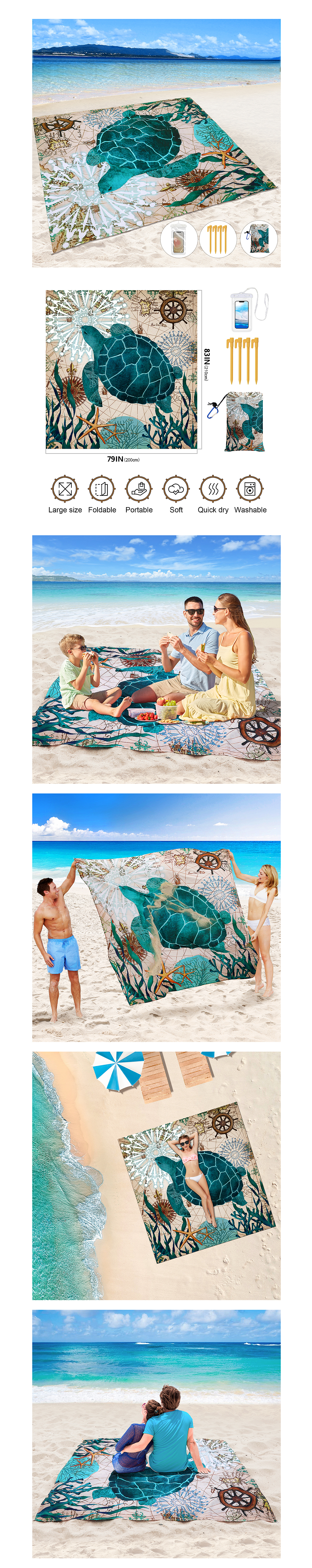 沙滩垫（图ZMzAzMzczMDEy） - 生活用品 - 站酷设计师石琦原创素材 - 站酷ZCOOL