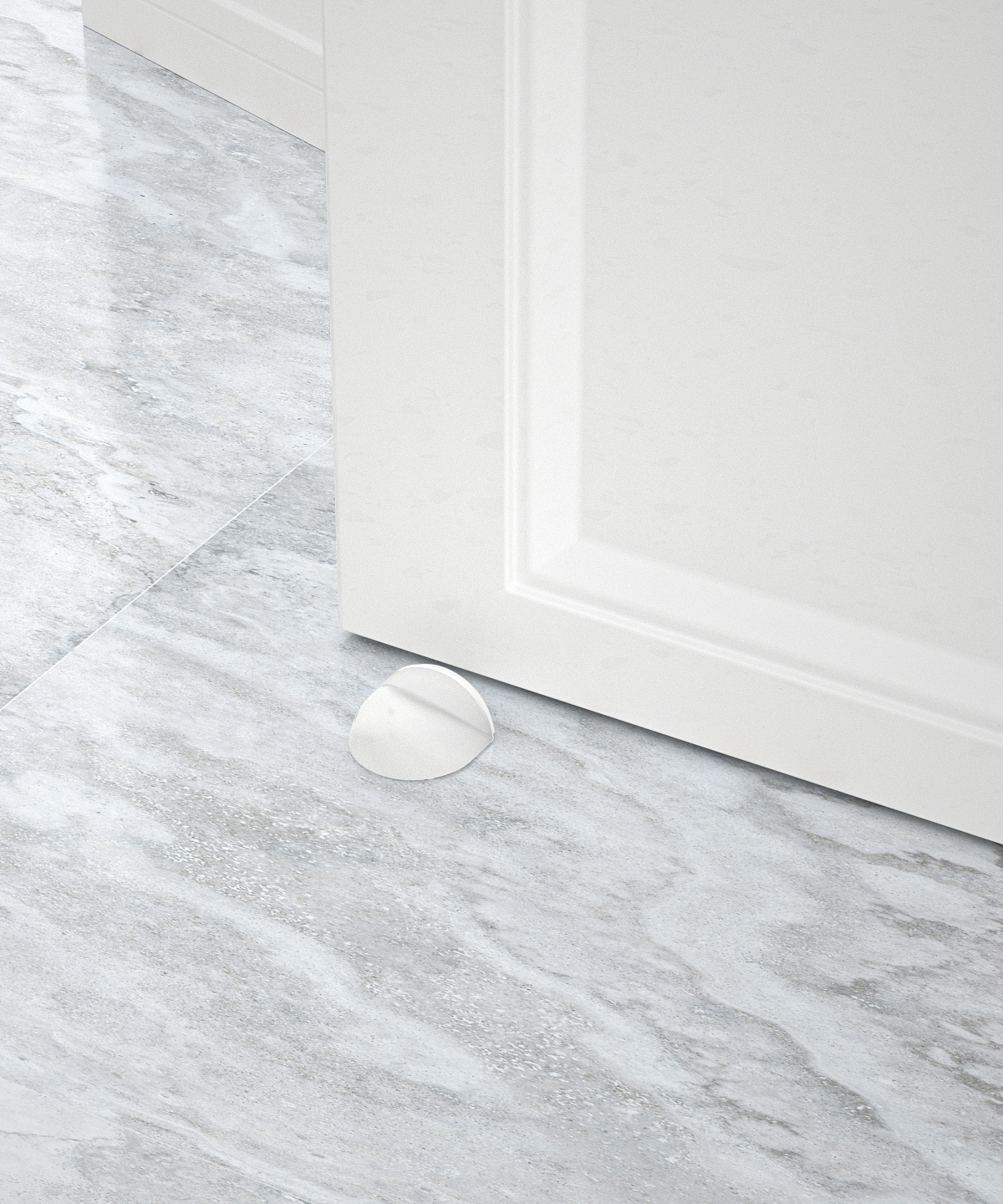 亚克力透明门挡产品建模渲染