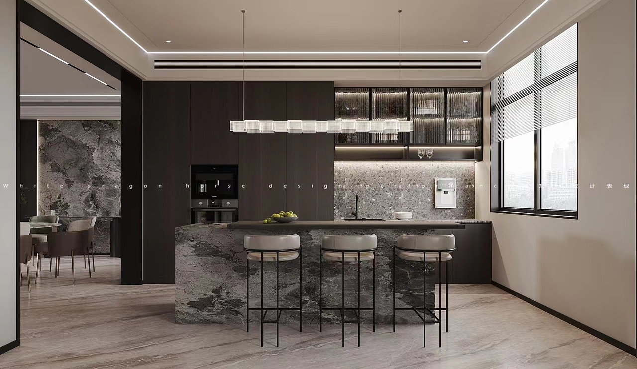 现代风格——白龙马效果