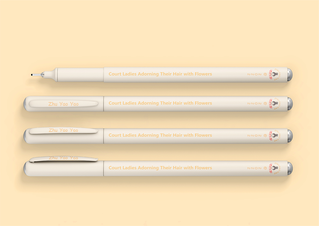 “簪花仕女图”IP&文创周边设计