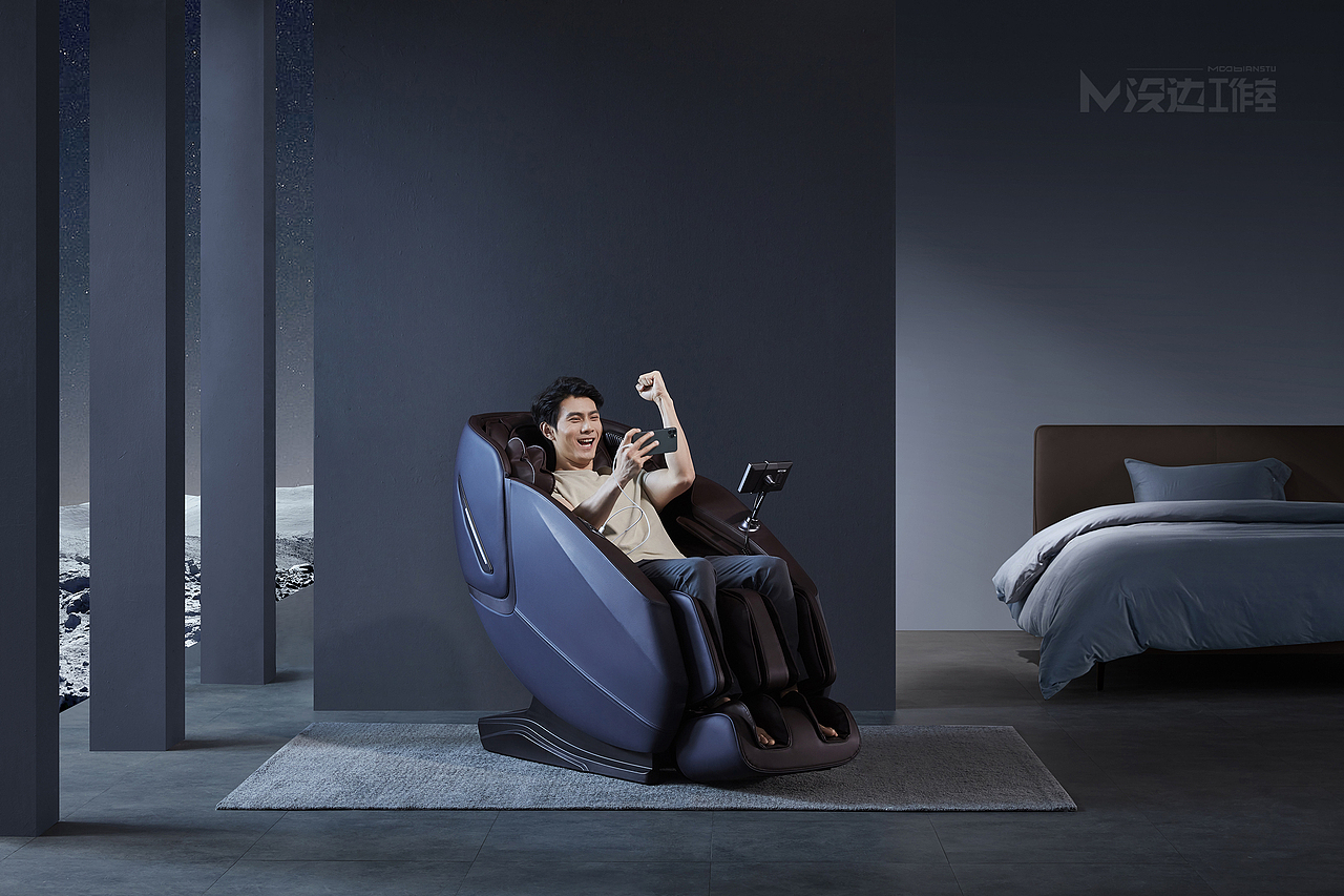 按摩椅拍摄 顾家家居阿尔法