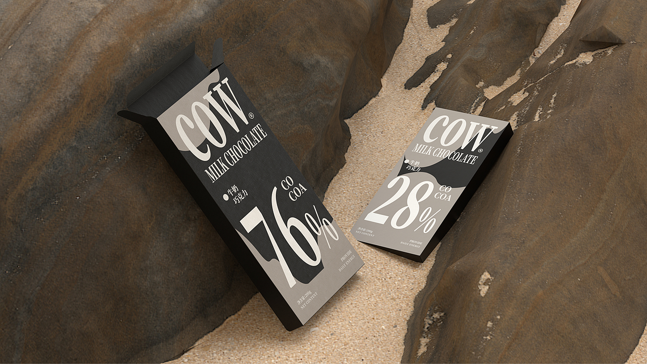 COW牛奶巧克力 | 包装设计