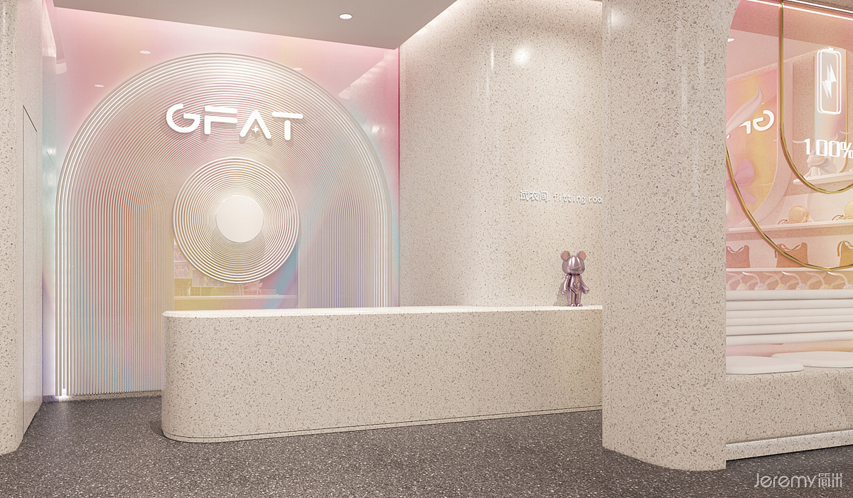 广州GFAT潮牌服装VI&SI系统设计（图ZMzM5ODQ0MTQ4） - 商业空间设计 - 站酷设计师简米中国原创素材 - 站酷ZCOOL