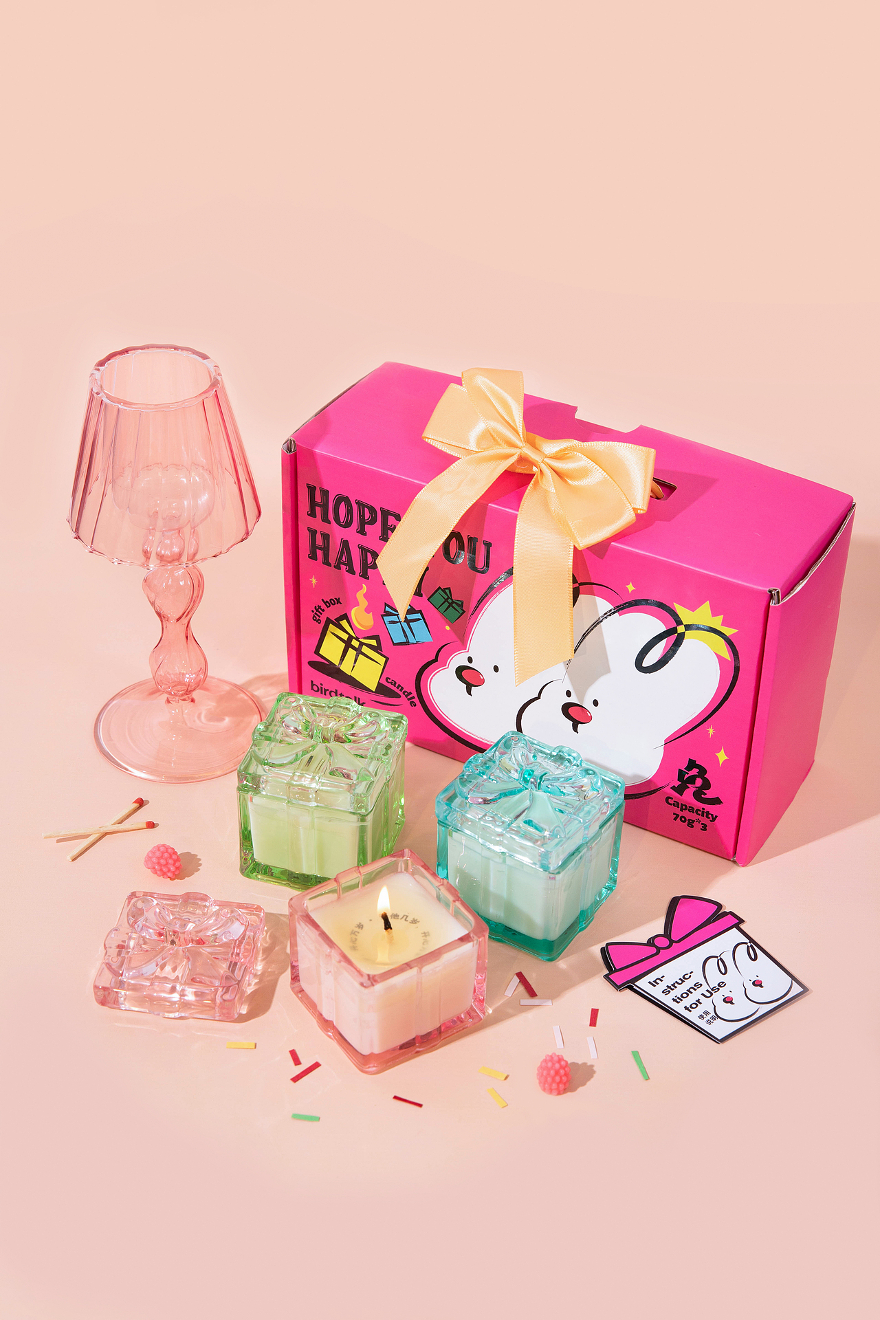 兔然有礼藏字蜡烛（图ZMzQ1NDEyMjQ0） - 产品摄影 - 站酷设计师秋留野原创素材 - 站酷ZCOOL