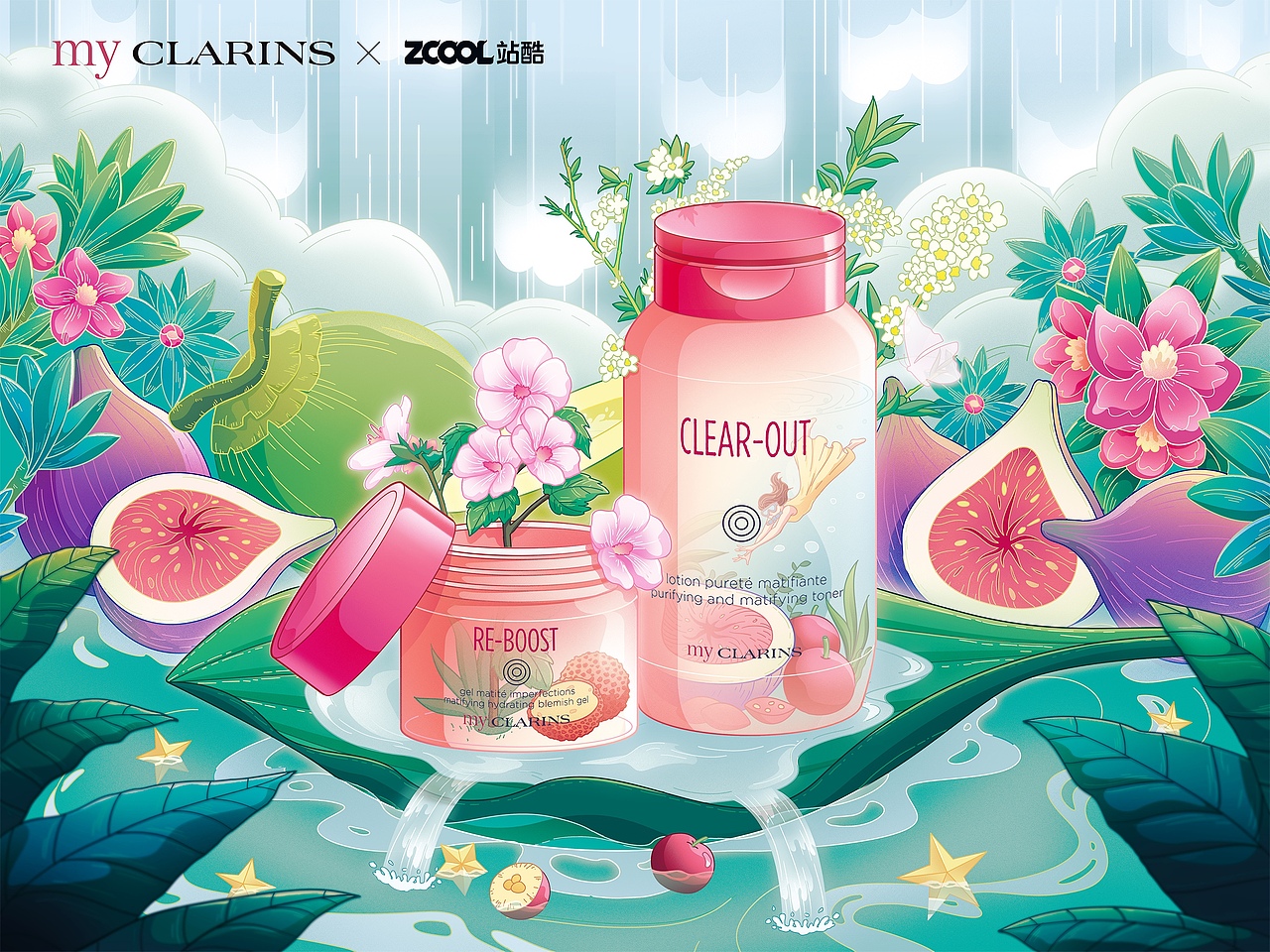 my CLARINS 自然小窝