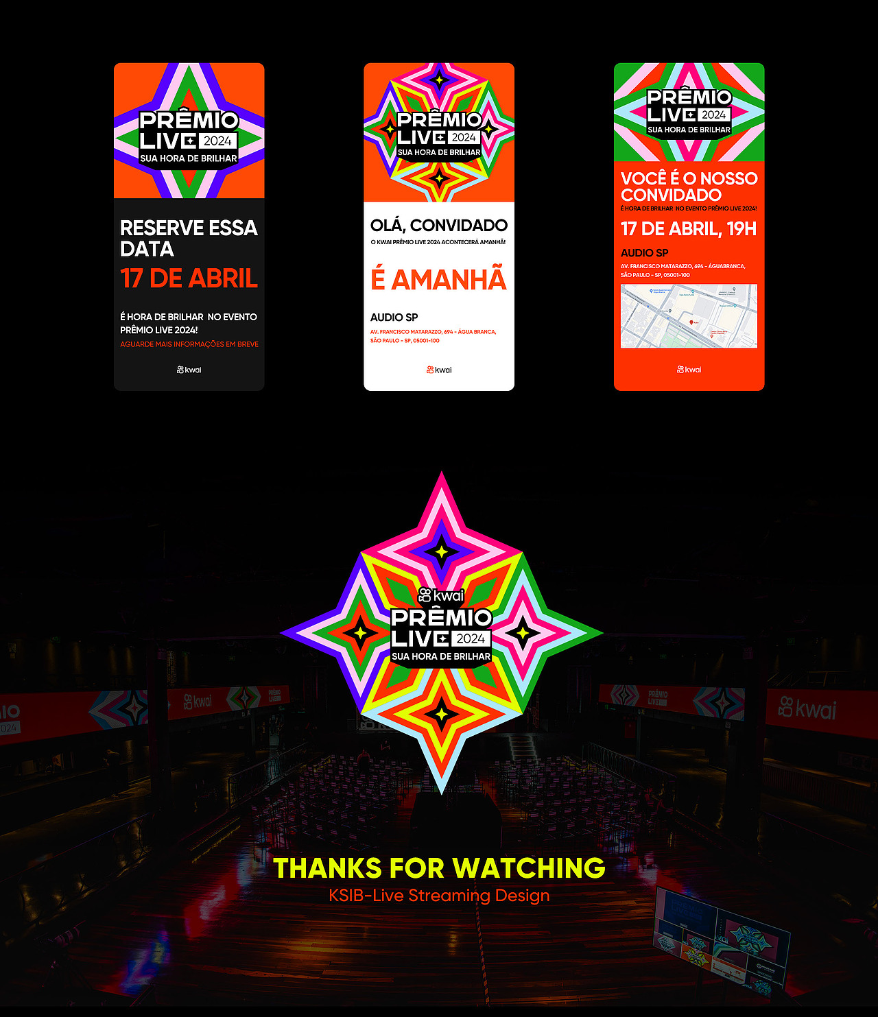 快手海外设计 - 品牌&直播团队出品 ( 项目设计师:@alan海七 @油头少女 @是十三 @塔塔开A )