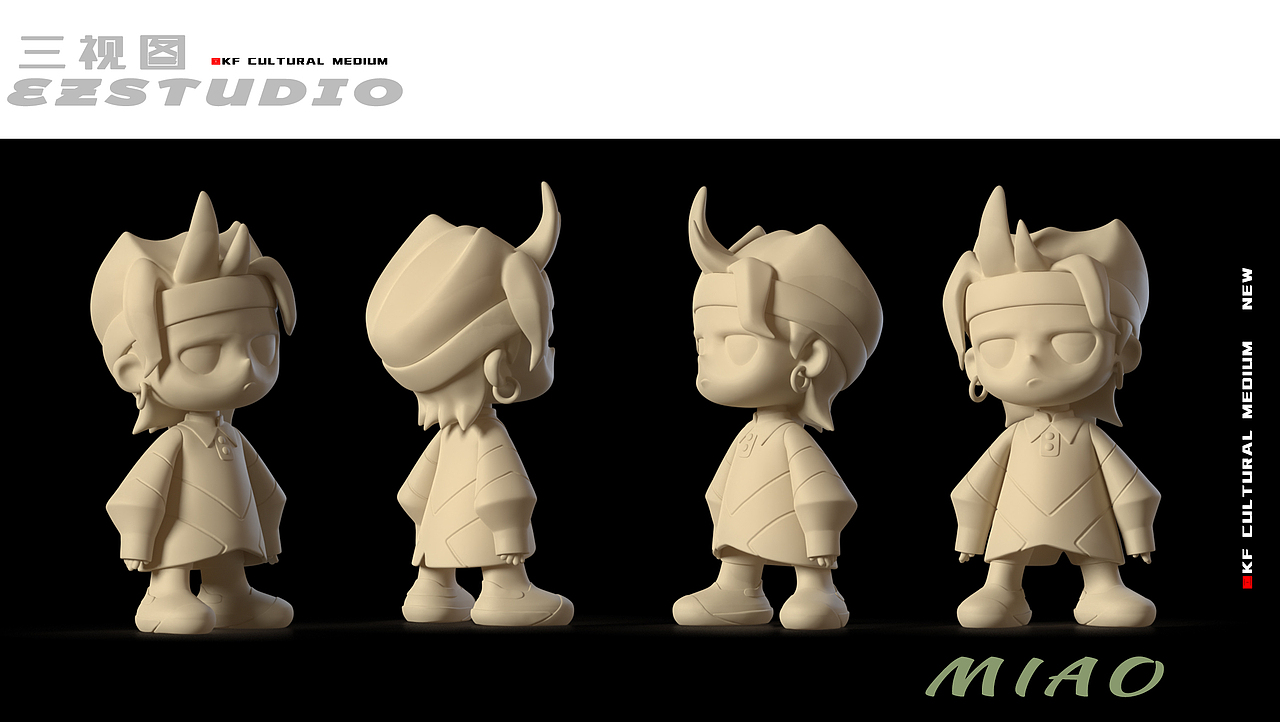 潮玩IP | EZSTUDIO MIAO系列（图ZMzQ4ODI1MDUy） - 人物/生物 - 站酷设计师成都奎峰文化传媒原创素材 - 站酷ZCOOL