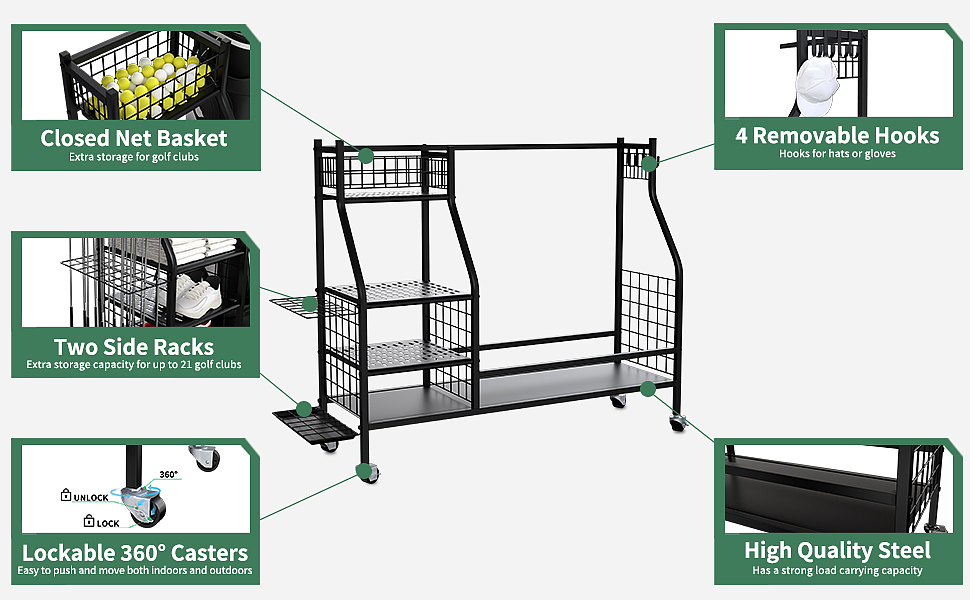高尔夫架子建模渲染