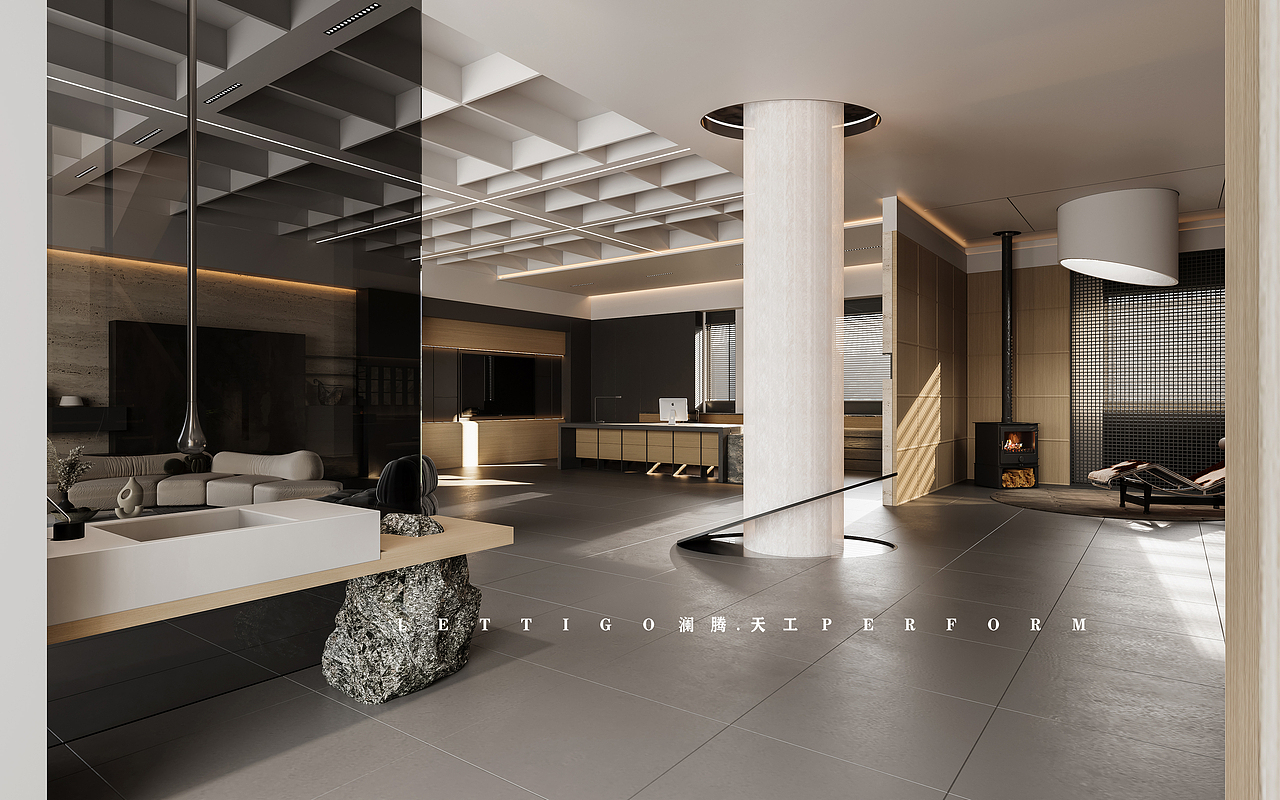 像会所一样的意式风格别墅豪宅，既干净又高级（图ZMzM5MjY1NTIw） - 家装设计 - 站酷设计师DesignerZtt186原创素材 - 站酷ZCOOL