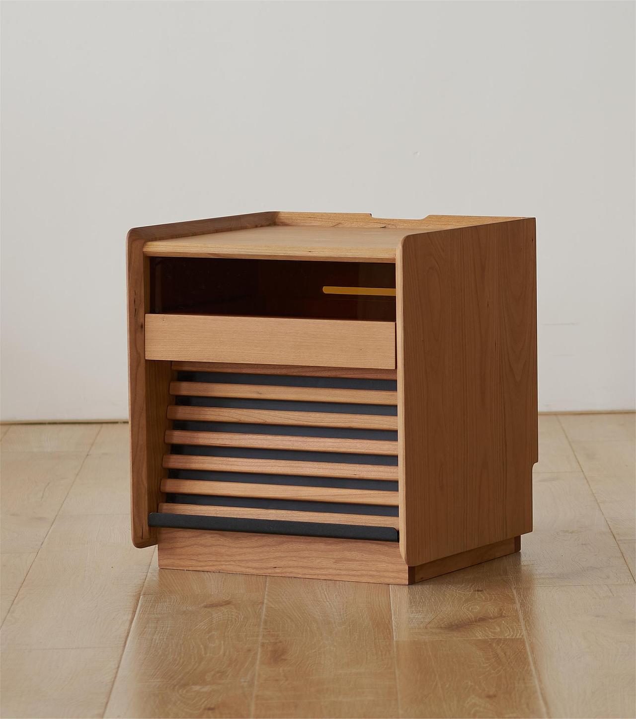 余音床头柜丨实木家具产品设计（图ZMzQzOTczNDIw） - 生活用品 - 站酷设计师小康的锅原创素材 - 站酷ZCOOL