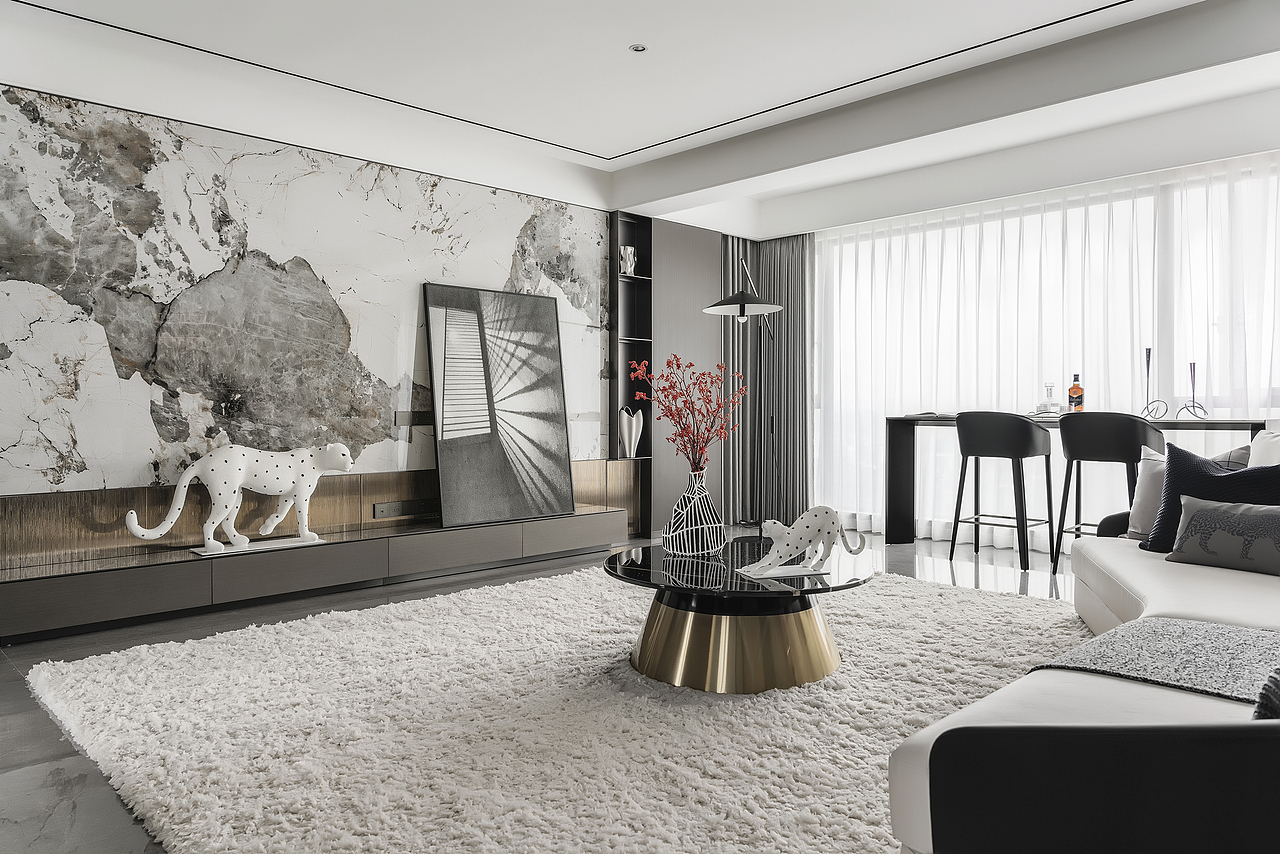 成都龙湖江天阙样板间--三文摄影