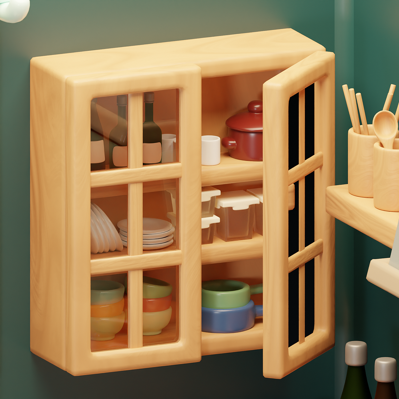 2024年1月blender建模渲染练习 下