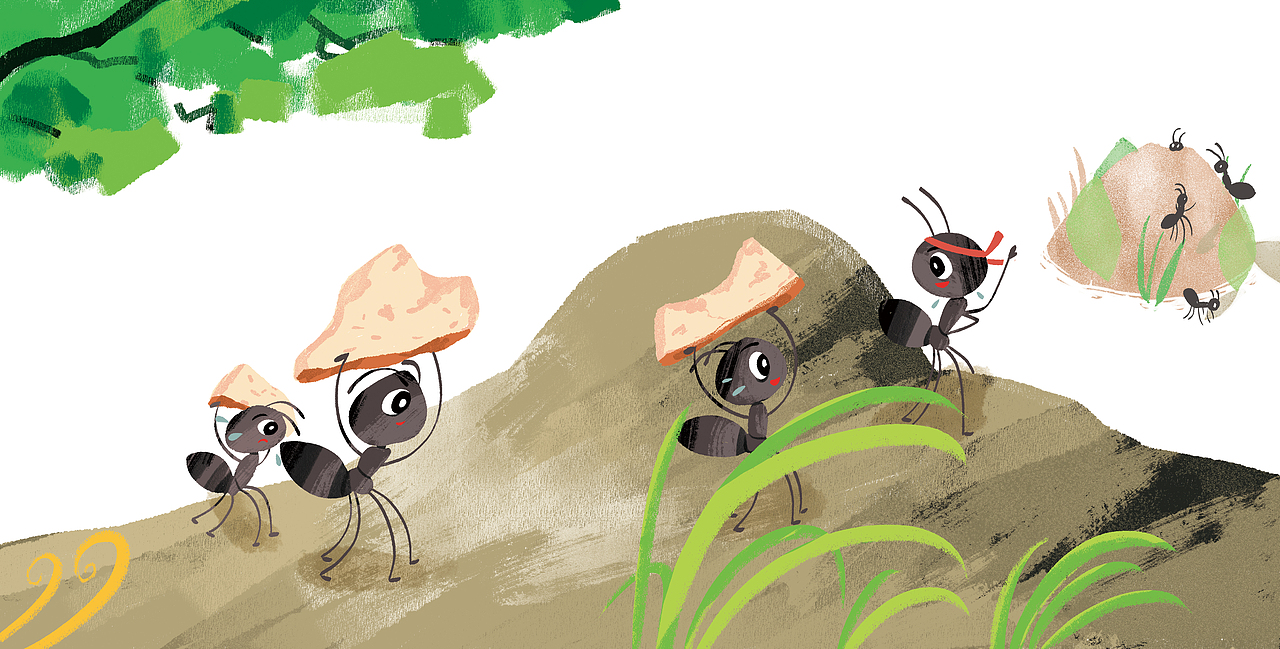 绘本《蚂蚁家族》
