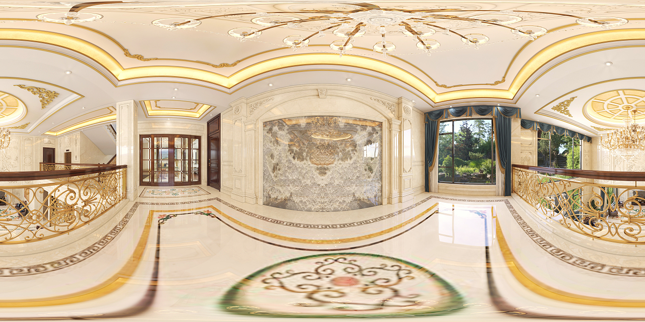 别墅全景效果图合辑 石材装修全景效果图（图ZMzYwODk3MjI0） - 家装设计 - 站酷设计师承接各种设计原创素材 - 站酷ZCOOL