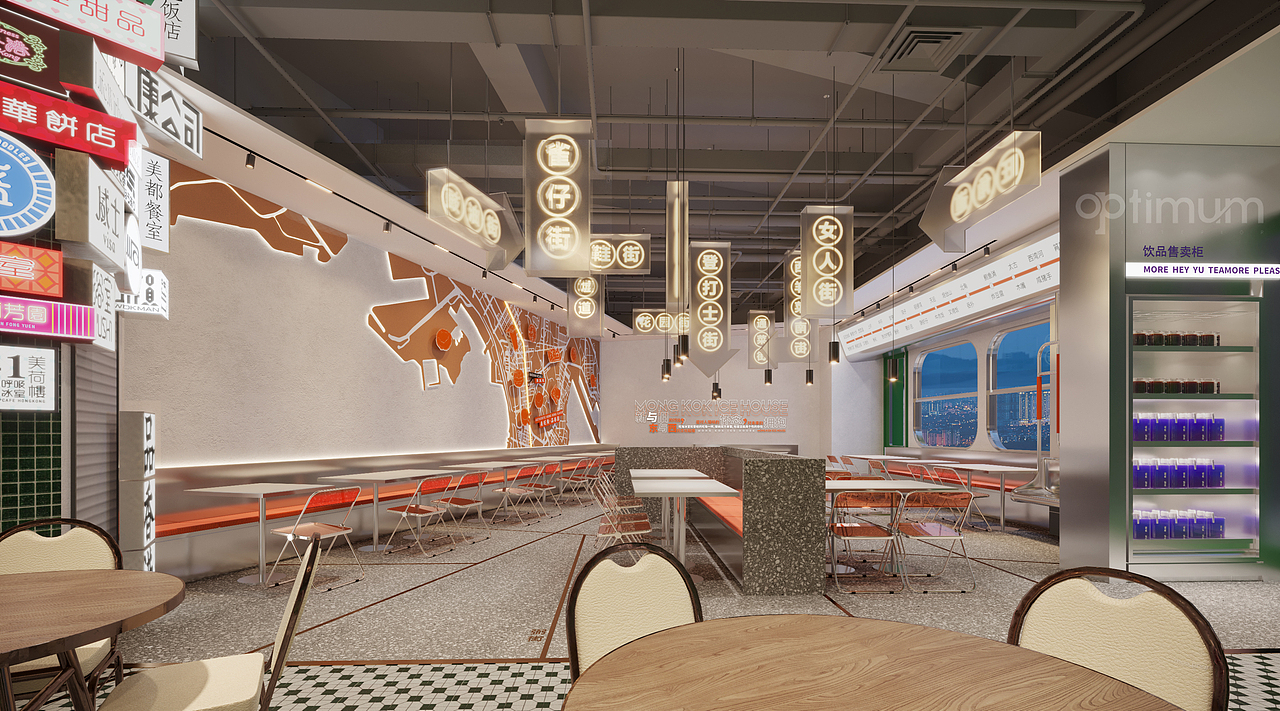 旺角冰室（图ZMzEwNzY0NjU2） - 商业空间设计 - 站酷设计师原设设计原创素材 - 站酷ZCOOL