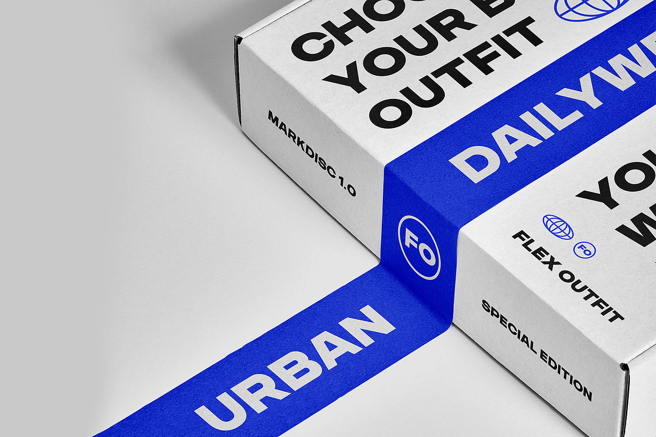 现代简约粗体字时尚品牌标识广告海报封面标题英文字体