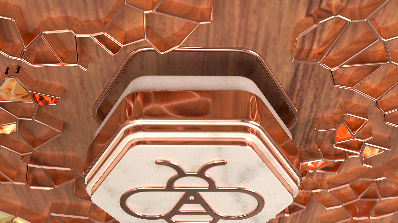 蜂蜜酒动画渲染