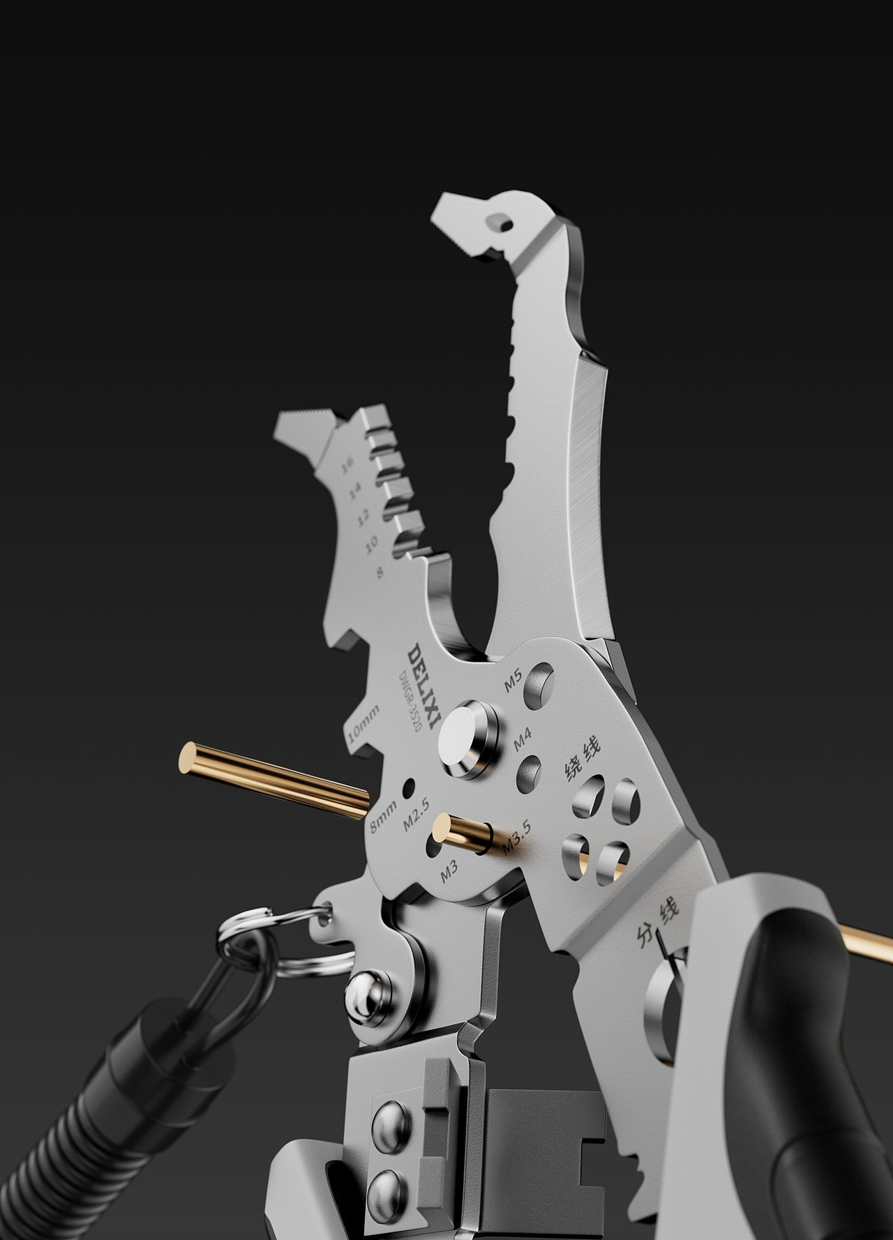 弯头剥线钳 C4D建模 rs渲染 电商详情（图ZMzY2OTA4NjAw） - 其他工业/产品 - 站酷设计师ZL战栗原创素材 - 站酷ZCOOL