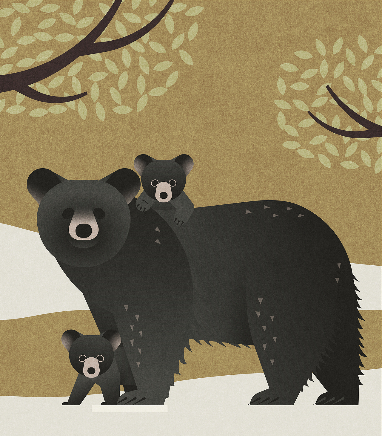 阿咪虎益智画册全年12期封面插画（图ZMzA5ODA0NDQw） - 绘本 - 站酷设计师阿好reneehao原创素材 - 站酷ZCOOL