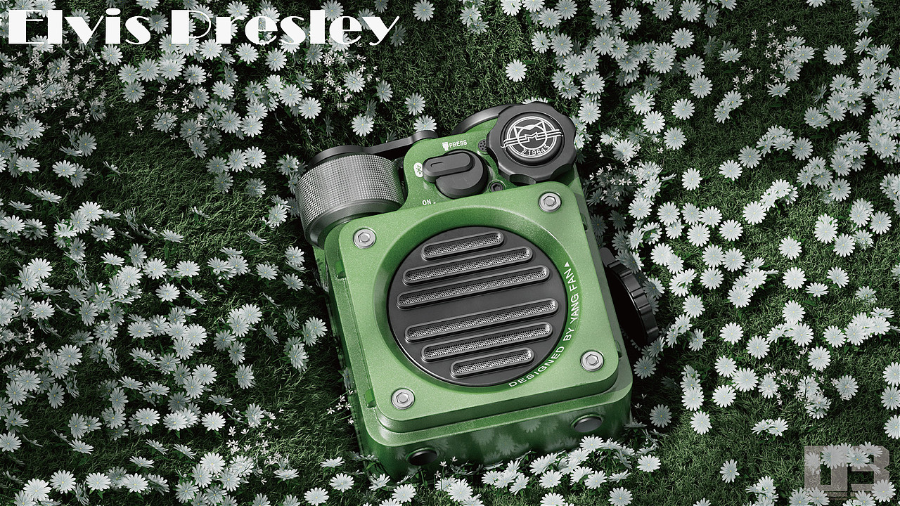 Elvis Presley 音箱动画