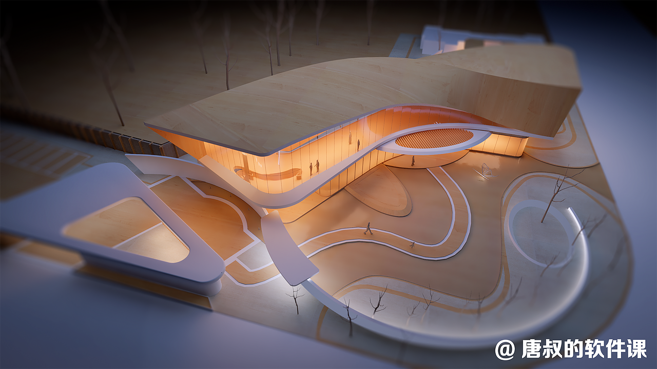 学员作品—手工模型渲染图（图ZMzMwMjM5MTg4） - 建筑设计 - 站酷设计师唐叔的软件课原创素材 - 站酷ZCOOL