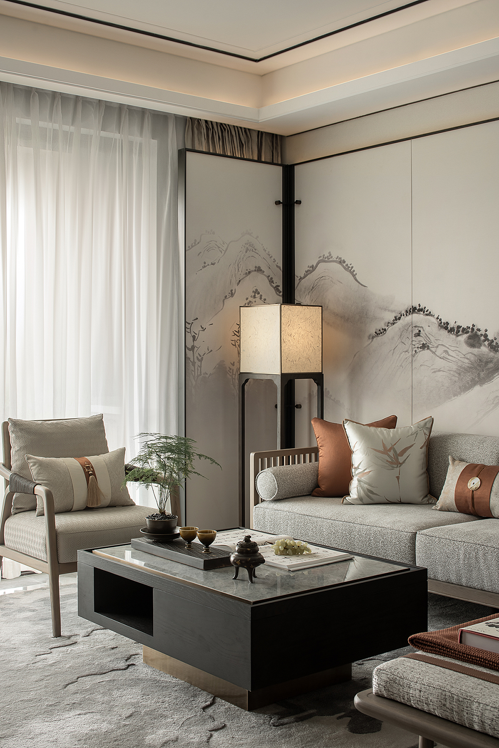 新中式,禅意舒适!